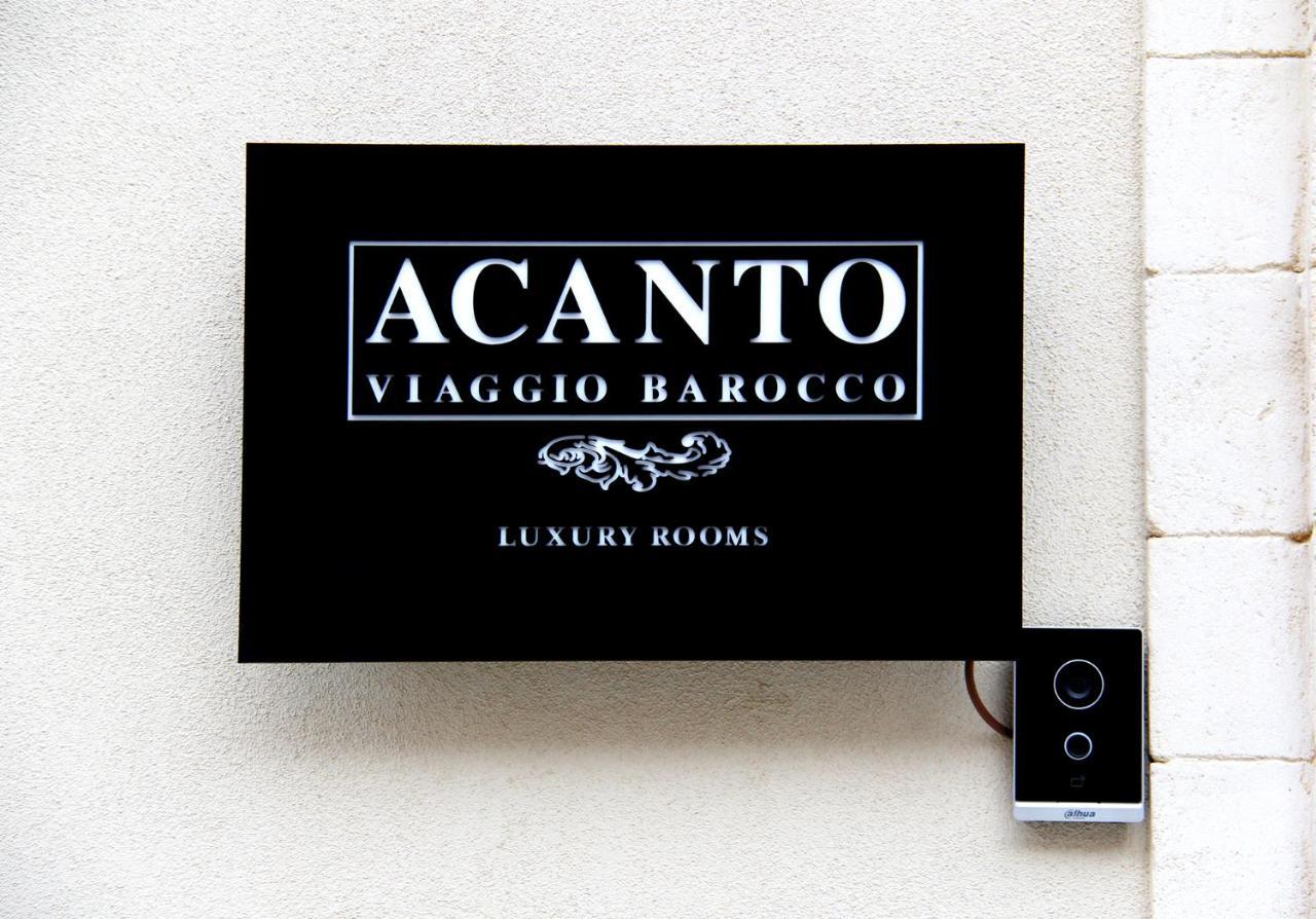 Acanto -Viaggio Barocco Ragusa Zewnętrze zdjęcie